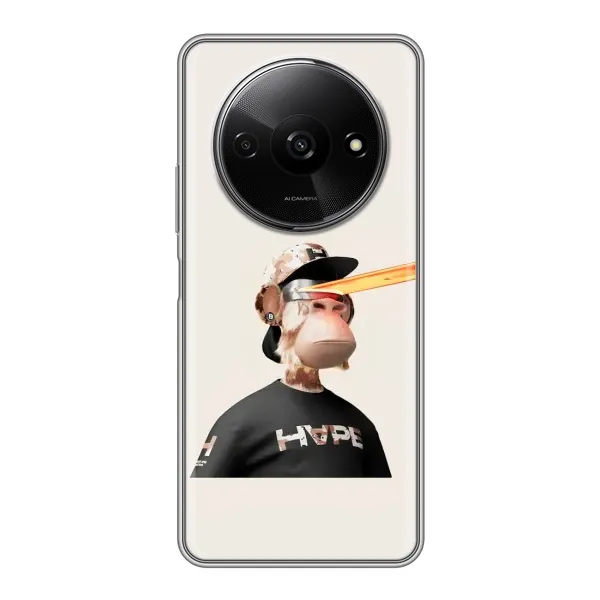 Чохол з принтом «мавпа NFT в окулярах» для Xiaomi Redmi A3x