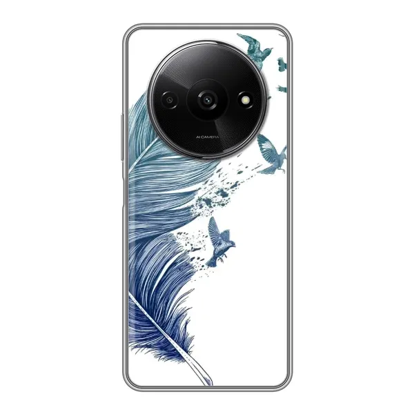 Чохол з принтом «Перо» для Xiaomi Redmi A3x