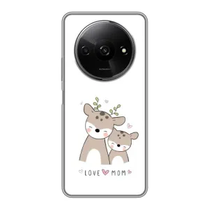 Чохол з принтом «Оленята мама і малюк» для Xiaomi Redmi A3x