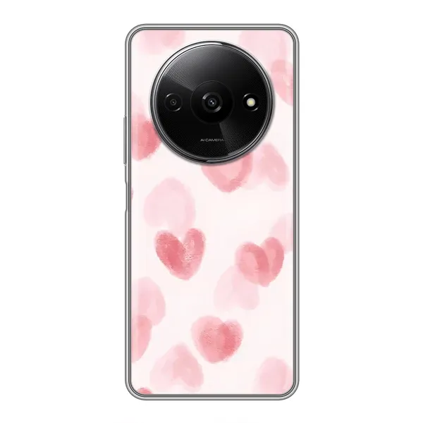 Чехол с принтом «Розовые сердечки» для Xiaomi Redmi A3x