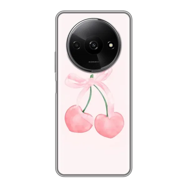 Чехол с принтом «Розовые вишни» для Xiaomi Redmi A3x
