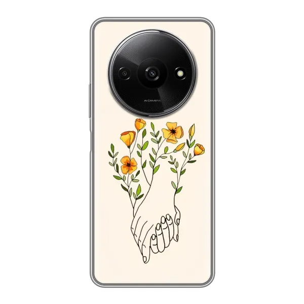 Чехол с принтом «Руки любви» для Xiaomi Redmi A3x Чехол с принтом «Руки любви» для Xiaomi Redmi A3x
