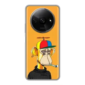 Чохли з Мавпами NFT для Xiaomi Redmi A3x (AlphaPrint) (Нудна мавпа NFT)