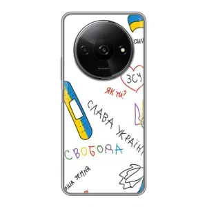 Чохли (Доброго вечора, ми за України) для Редмі А3ікс (AlphaPrint) (Стикер)