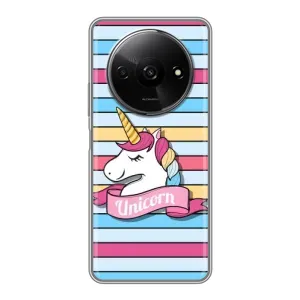 Чехол для Редми А3икс - (Единорожки - Новинки) (AlphaPrint) (Unicorn)