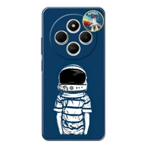 Чехол NASA для Xiaomi Redmi A4 5G (AlphaPrint) (Мальчик в шлеме)