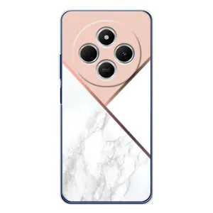 Мраморний чехол на Xiaomi Redmi A4 5G (VPrint) (Тройний мрамор)
