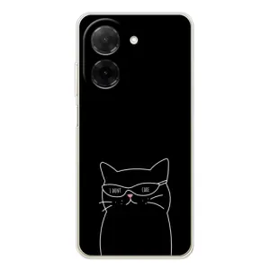 Чохол з малюнком кіт на Xiaomi Redmi A5 (Байдужий кіт)