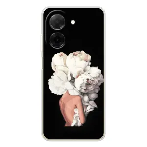 Чехлы (ART) Цветы на Xiaomi Redmi A5 (VPrint) (Белые цветы)