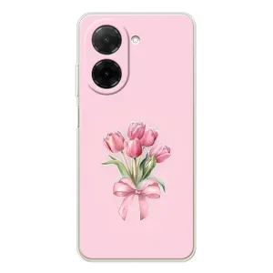 Чохол з розовим принтом для Xiaomi Redmi A5 (Букет квітів)