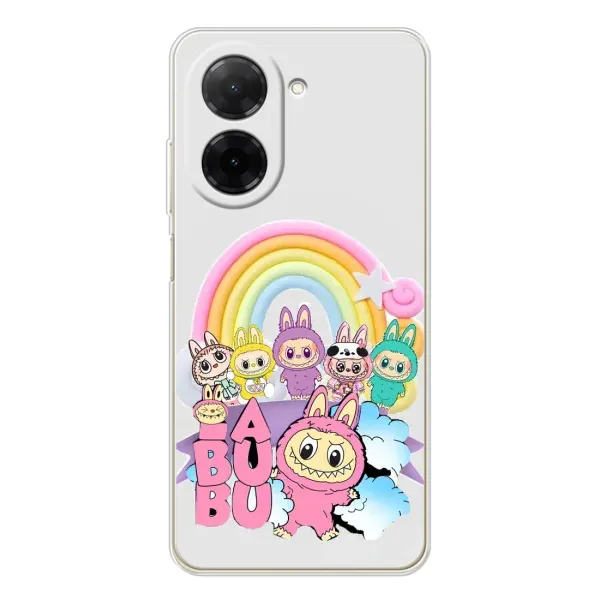 Чохол з принтом «Фон Лабубу» для Xiaomi Redmi A5 (EU) Чохол з принтом «Фон Лабубу» для Xiaomi Redmi A5 (EU)