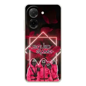 Чехол Гра в кальмара для Xiaomi Redmi A5 (Охранники Игра кальмара)