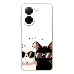 Чохол з малюнком кіт на Xiaomi Redmi A5 (Коти в окулярах)