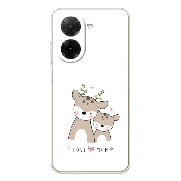 Чохол з принтом «Оленята мама і малюк» для Xiaomi Redmi A5 (EU)