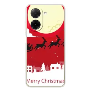 Різдвяні Чохли для Xiaomi Redmi A5 (VPrint) (Санта з оленями)