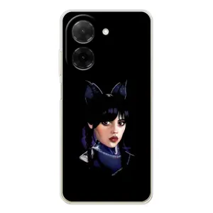 Чохли Венсдей на Xiaomi Redmi A5 Уенсдей (AlphaPrint) (серйозна Венздей)