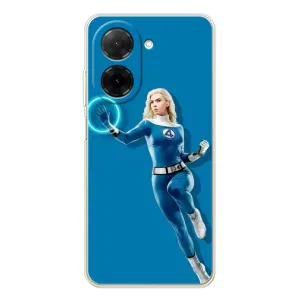 Чехол с принтом Фантастическая четверка для Xiaomi Redmi A5 (Сью Сторм полет)