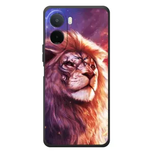 Чехол со Львом для Xiaomi Redmi A7 Pro (VPrint) (Красочный Лев)