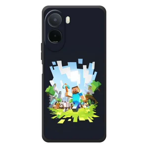 Чехол с принтом «персонажи Minecraft» для Xiaomi Redmi A7 Pro Чехол с принтом «персонажи Minecraft» для Xiaomi Redmi A7 Pro