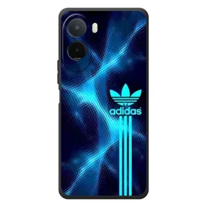 Чохли Адидас для Xiaomi Redmi A7 Pro (AlphaPrint) (Синій Адідас)