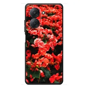 Чехлы с Цветами для Xiaomi Redmi A7 (VPrint) (Цветы красные)