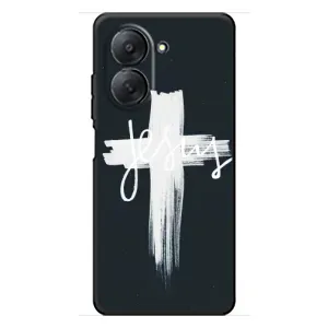 Чехол для Xiaomi Redmi A7 (AlphaPrint) - (Христианские) (Иисус)