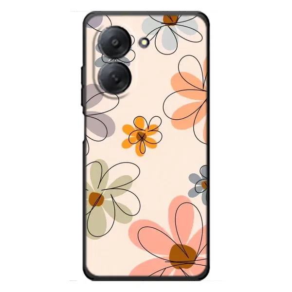 Чехол с принтом «Разноцветные цветы» для Xiaomi Redmi A7