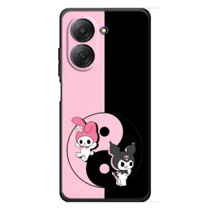 Чехол с кроликом Куроми на Xiaomi Redmi A7 (Куроми Инь Янь)
