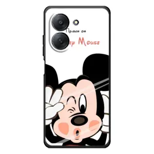 Эксклюзивный чехол для Xiaomi Redmi A7 (AlphaPrint - Мультяшные) (Маус Микки)