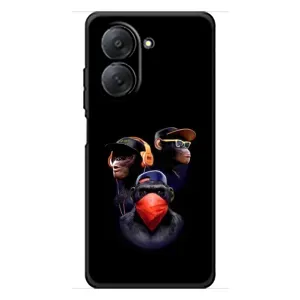 Чехол с Обезьянами Xiaomi Redmi A7 - (AlphaPrint)