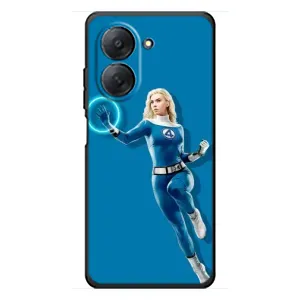 Чехол с принтом Фантастическая четверка для Xiaomi Redmi A7 (Сью Сторм полет)