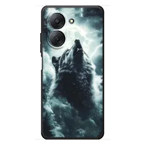 Чехол с картинкой «Хищники» для Xiaomi Redmi A7 (Волк в облаках)