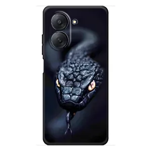 Чехол с картинкой «Хищники» для Xiaomi Redmi A7 (Черная змея)