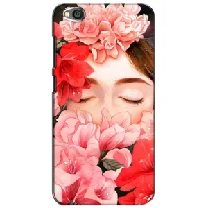 Чехлы (ART) Цветы на Xiaomi Redmi Go (VPrint) (Очі в квітах)