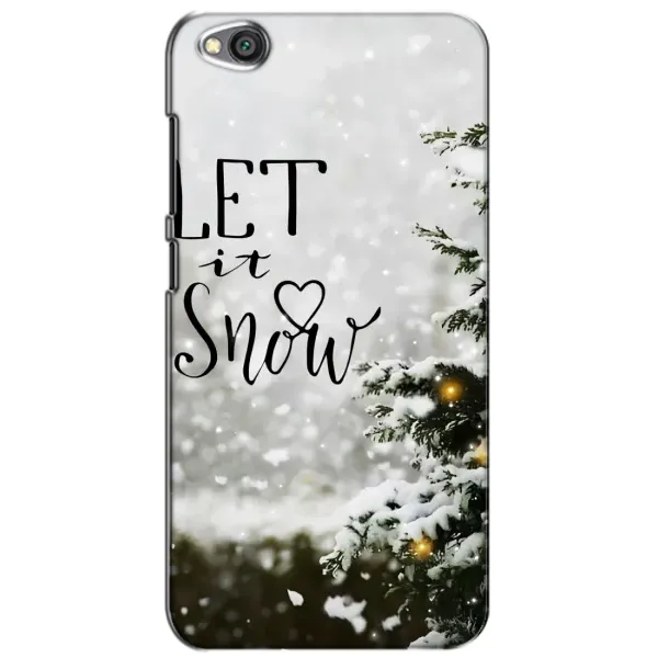 Чохол з принтом «Let it snow» для Xiaomi Redmi Go