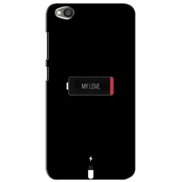 Чохол з принтом «Love battery» для Xiaomi Redmi Go Чохол з принтом «Love battery» для Xiaomi Redmi Go
