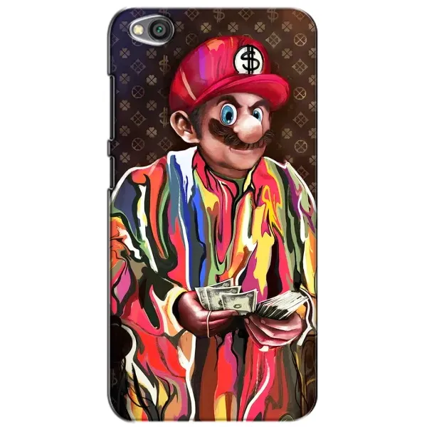 Чехол с принтом «Mario LV» для Xiaomi Redmi Go