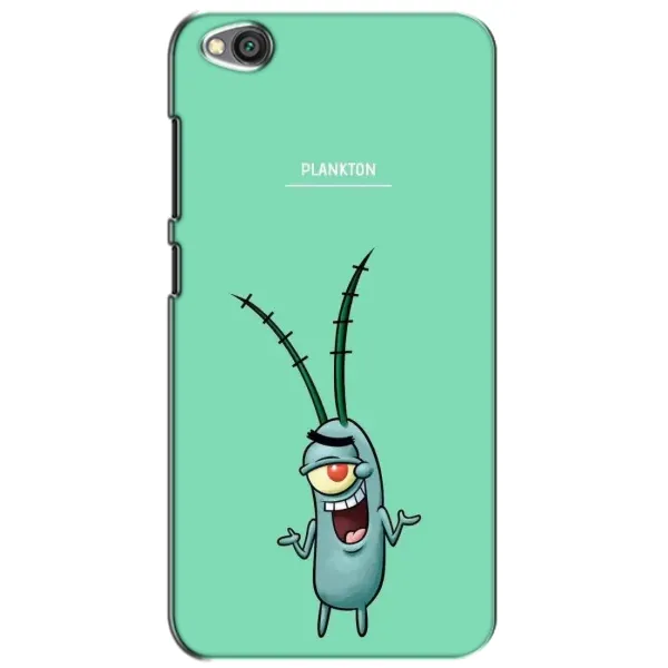 Чохол з принтом «Персонаж Планктон» для Xiaomi Redmi Go Чохол з принтом «Персонаж Планктон» для Xiaomi Redmi Go