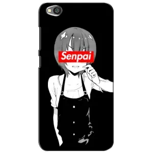 Чохол з принтом «Senpai» для Xiaomi Redmi Go