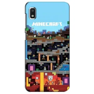 Чохол Майнкрафт на Xiaomi Redmi K20 Pro (AlphaPrint) Minecraft (фон Minecraft)