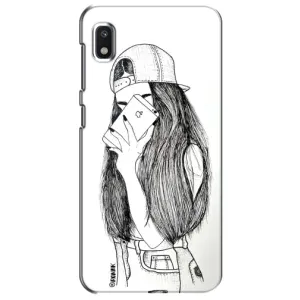 Чехол с печатью для Xiaomi Redmi K20 Pro - (Мода) (AlphaPrint) (Фото девочки)