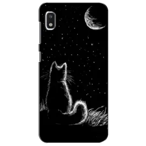 Чохол з принтом для Xiaomi Redmi K20 Pro (AlphaPrint) Модні коти (Котик і місяць)