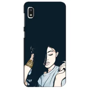 Чехол с печатью для Xiaomi Redmi K20 Pro - (Мода) (AlphaPrint) (Красивая девочка)