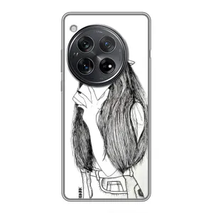 Чехол с печатью для Xiaomi Redmi K80 Pro - (Мода) (AlphaPrint) (Фото девочки)