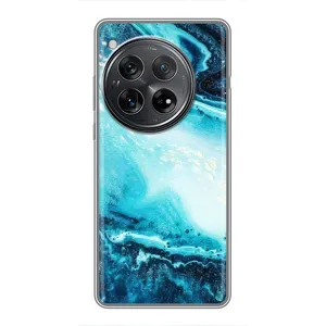 Мраморный чехол на Xiaomi Redmi K80 Pro (VPrint) (Голубой мрамор)