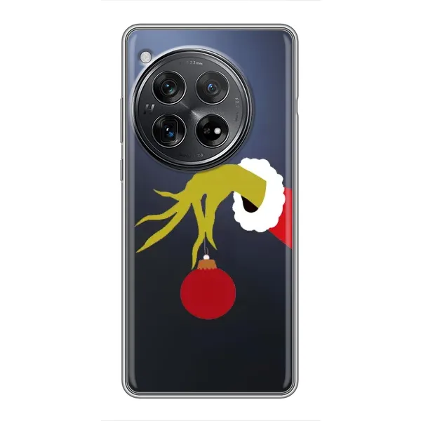 Чехол с принтом «Гринч с игрушкой» для Xiaomi Redmi K80 Pro
