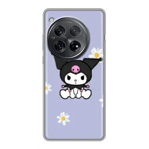 Чехол с кроликом Куроми на Xiaomi Redmi K80 Pro (Куроми в цветах)