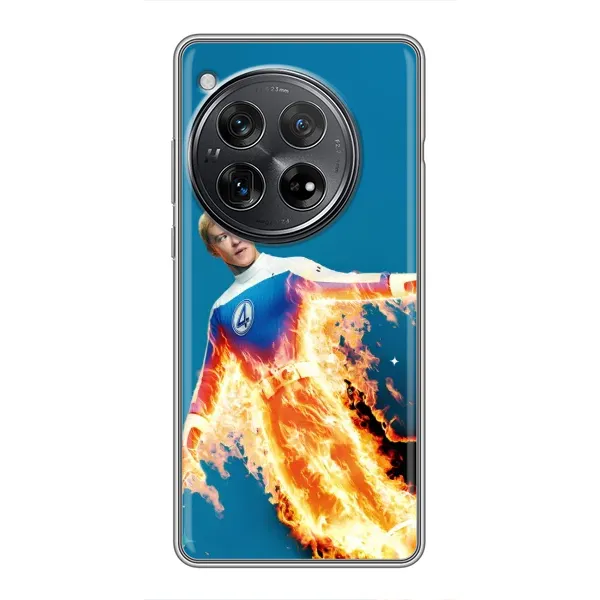 Чехол с принтом «Человек-факел в огне» для Xiaomi Redmi K80 Pro Чехол с принтом «Человек-факел в огне» для Xiaomi Redmi K80 Pro