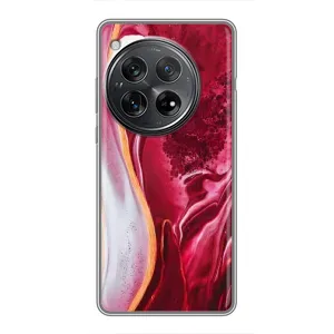 Чохол для Шіаомі Редмі K80 Pro - з принтом (Дизайнерські) (AlphaPrint) (Мрамор червоний)