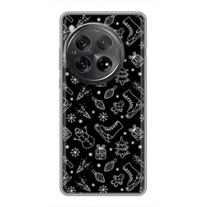 Новогодние, Праздничные Чехлы для Xiaomi Redmi K80 Pro - 2024 год (Новогодний фон)